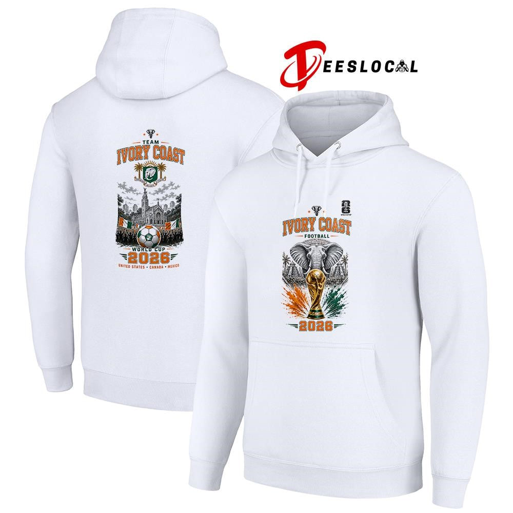 Ivory Coast World Cup trophy graphic shirt