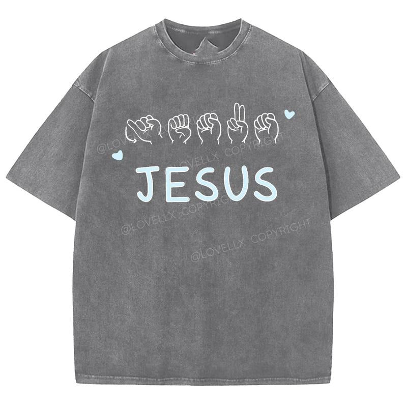 JESUS Washed Christian Jesus Vintage 90s Cotton Top Mineral Colorstyle{N002}2 T-Shirts, Hoodie, Sweatshirt