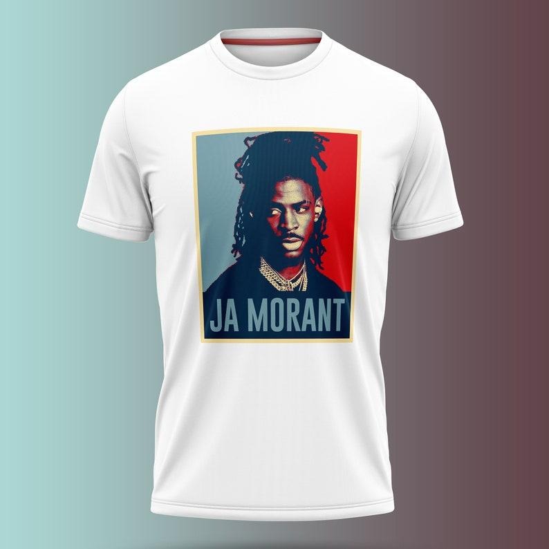Ja Morant Graphic tee Unisex T-shirts, gift for him and her Hoodie Sweatshirt | PrintMintTees.com