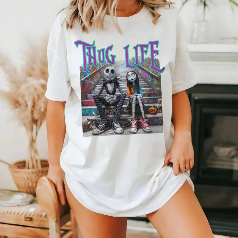 Jac k and S ally Shirt Hoodie Sweatshirt | PrintMintTees.com