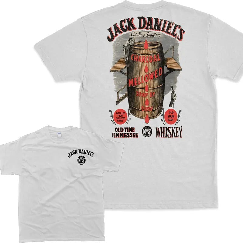 Jack Daniel's Whisky Barrel Print Shirt Unisex Tshirt For Men For Women Hoodie Sweatshirt | PrintMintTees.com