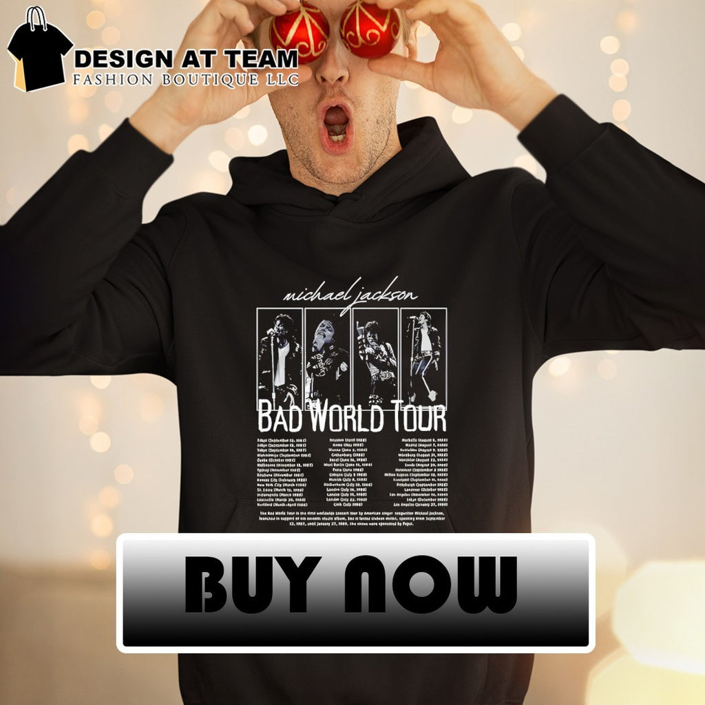 Jackson Bad World Tour 2026 graphic shirt