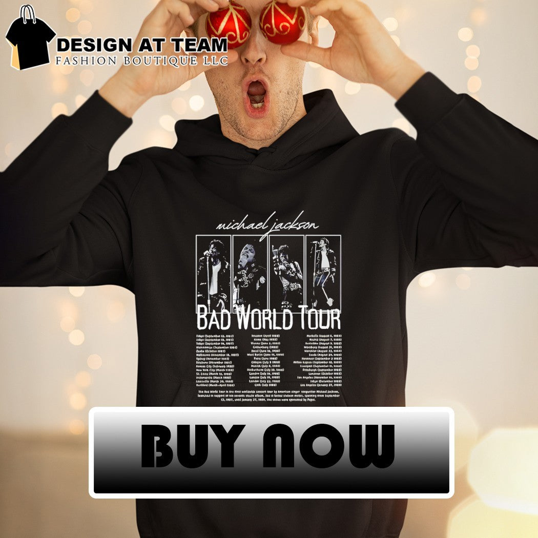 Jackson Bad World Tour 2026 graphic shirt