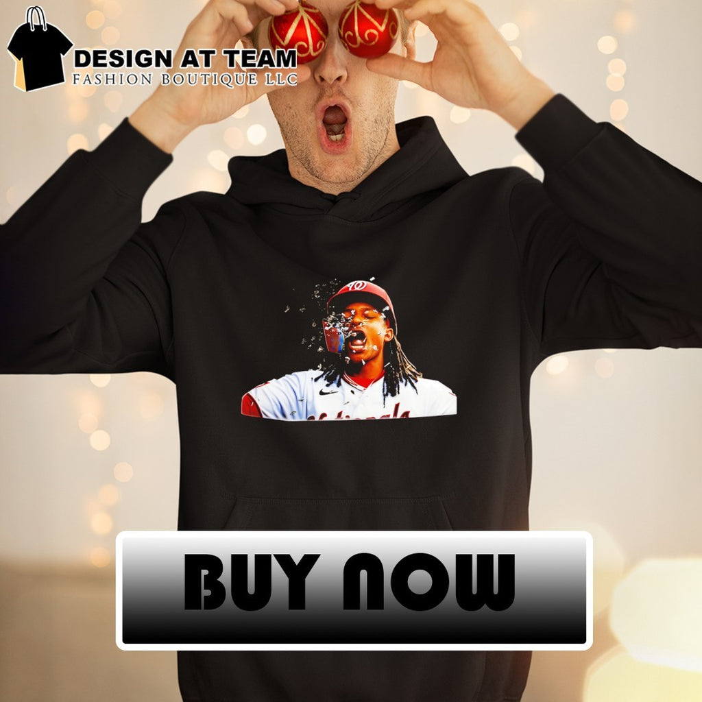 Jacob Young CJ Abrams Nationals Baseball shirt