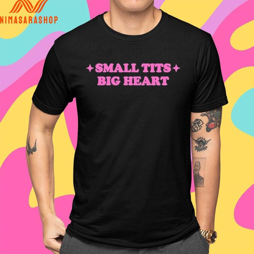 Jade Pixel Small Tits Big Heart Shirts