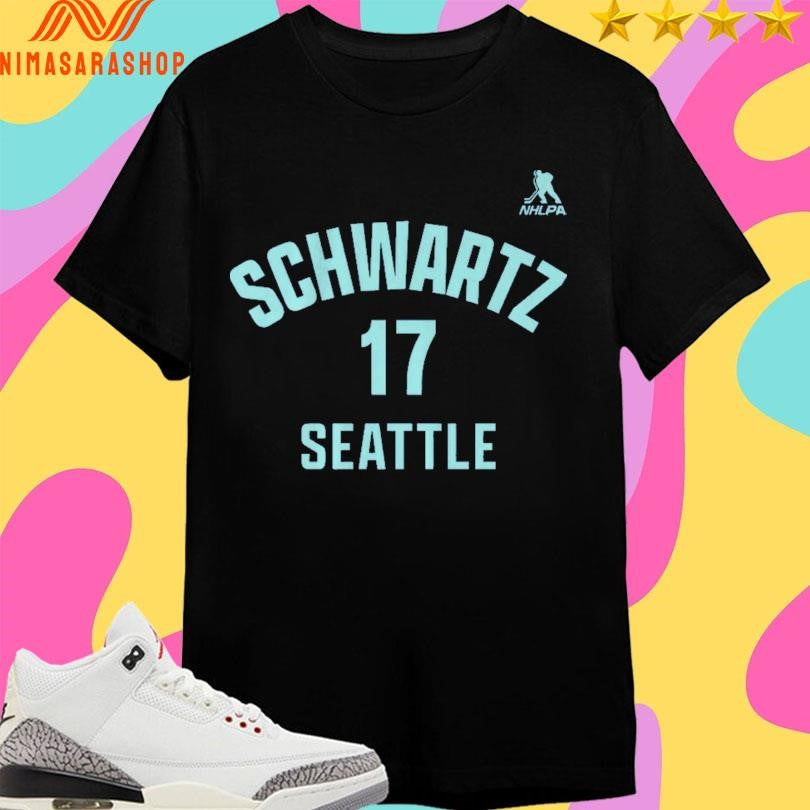 Jaden Schwartz 17 Seattle Kraken Shirts