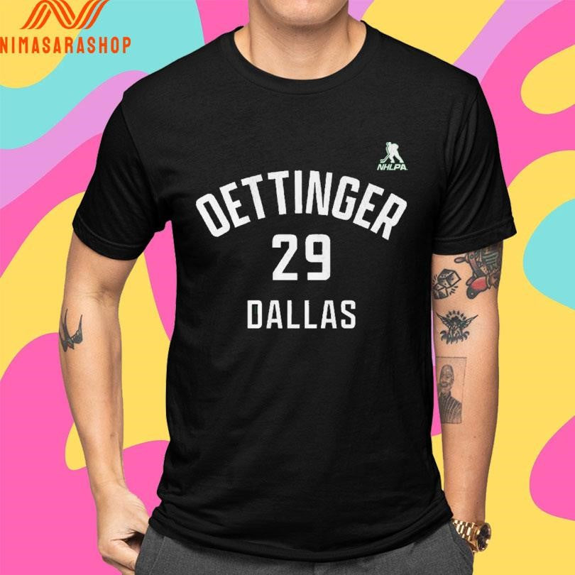 Jake Oettinger 29 Dallas Stars Shirts