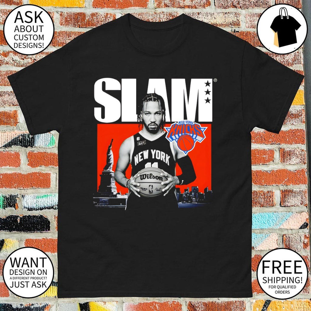 Jalen Brunson NY Slam Magazine Variant Cover shirt