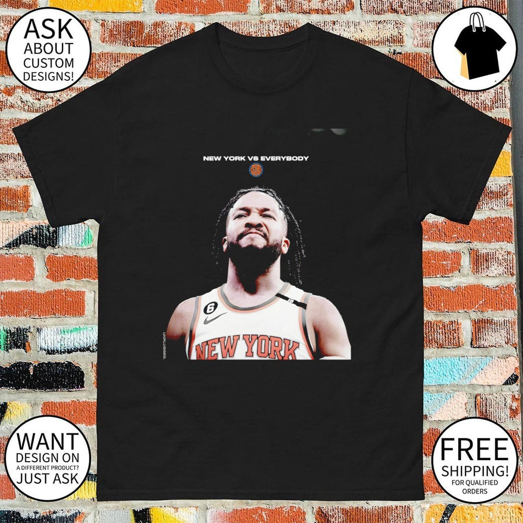 Jalen Brunson New York vs everybody shirt
