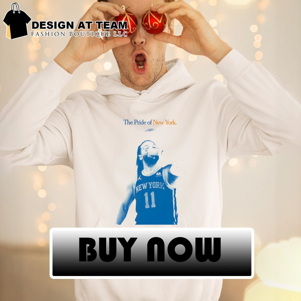 Jalen Brunson The Pride of New York NBA Knicks Poster shirt