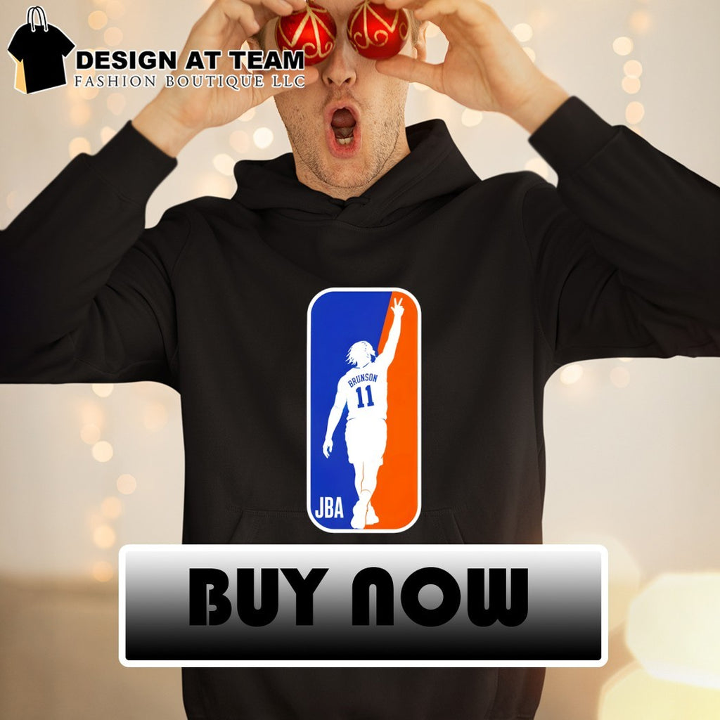 Jalen Brunson Victory Sign Vintage Basketball Logo New York Hoops shirt