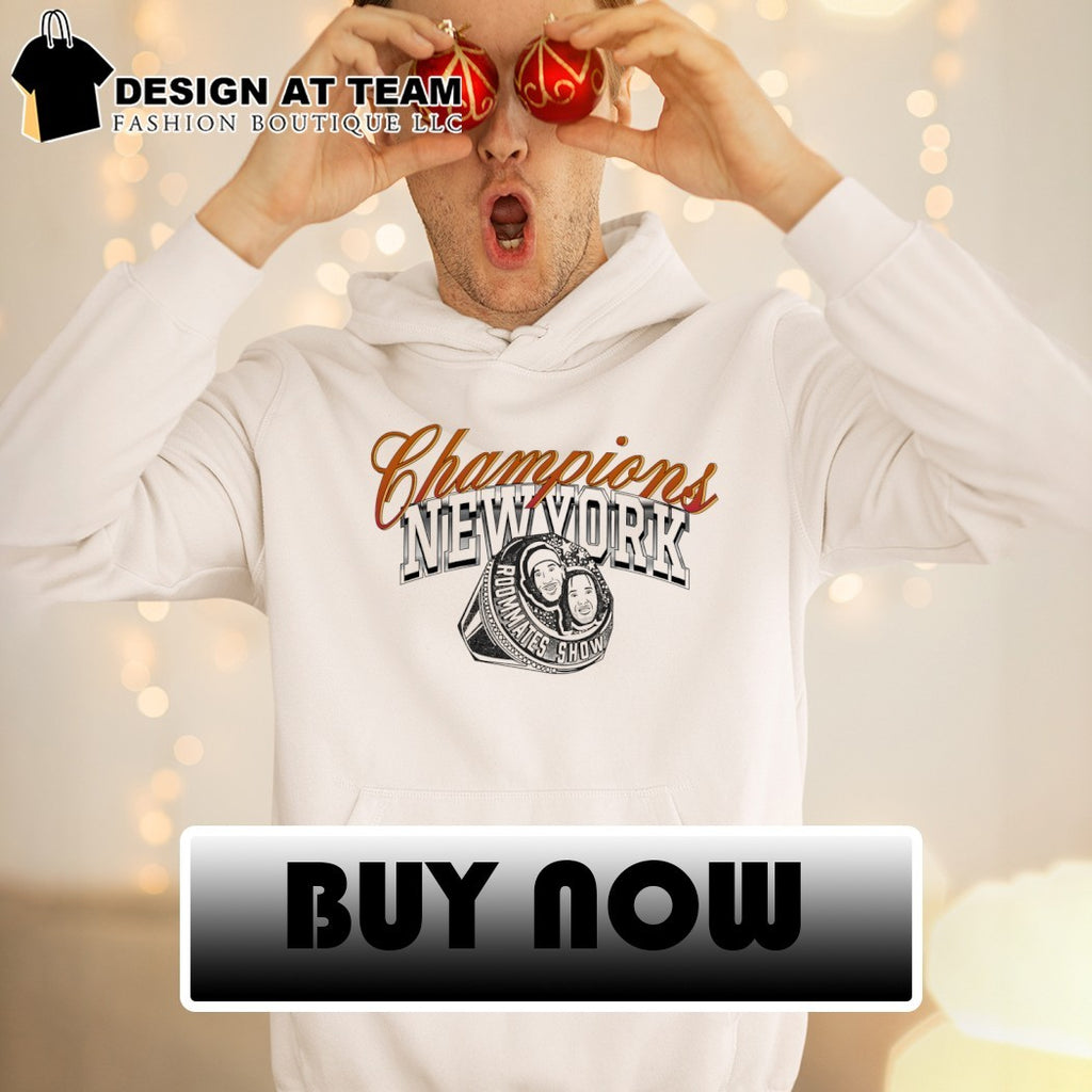 Jalen Brunson and Josh Hart Diamond Ring Roommates Show Knicks Champions shirt