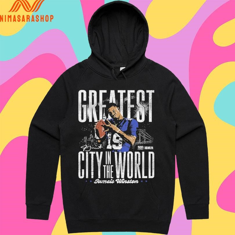 Jameis Winston New York Giants Greatest City In The World Shirts
