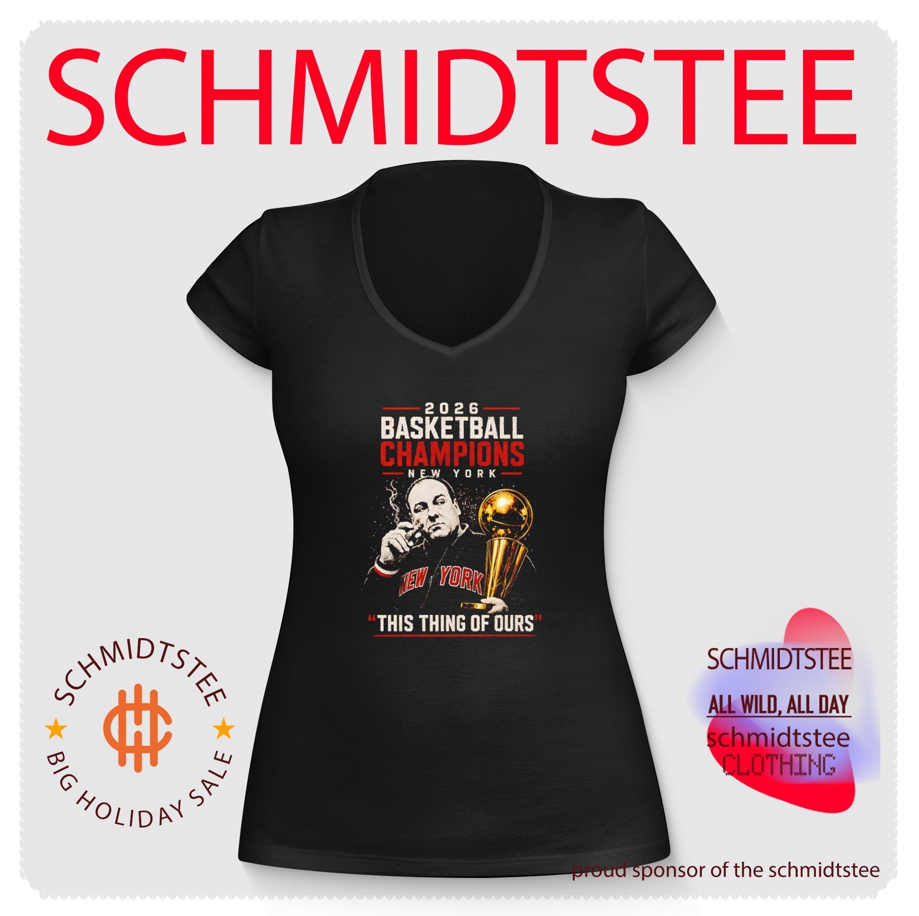 James Gandolfini Tony Soprano NY Knicks 2026 Champs Thing of Ours shirt