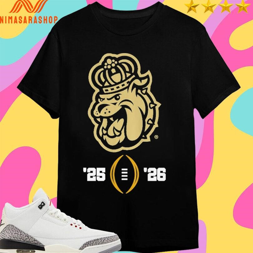 James Madison Dukes Football 2025-26 College Football Playoff Shirts