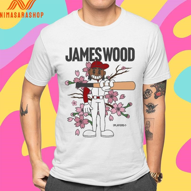 James Wood Washington Nationals Summer Cartoon 2025 Shirts