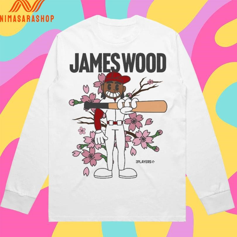 James Wood Washington Nationals Summer Cartoon 2025 Shirts