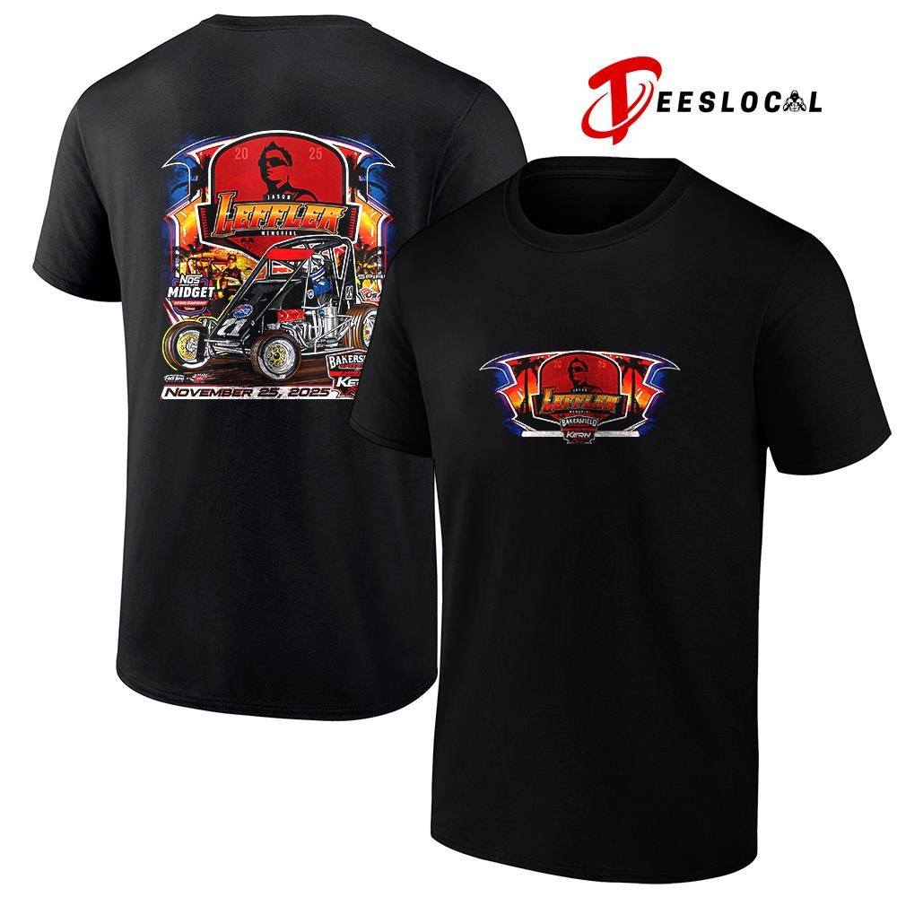Jason Leffler memorial car racing shirt