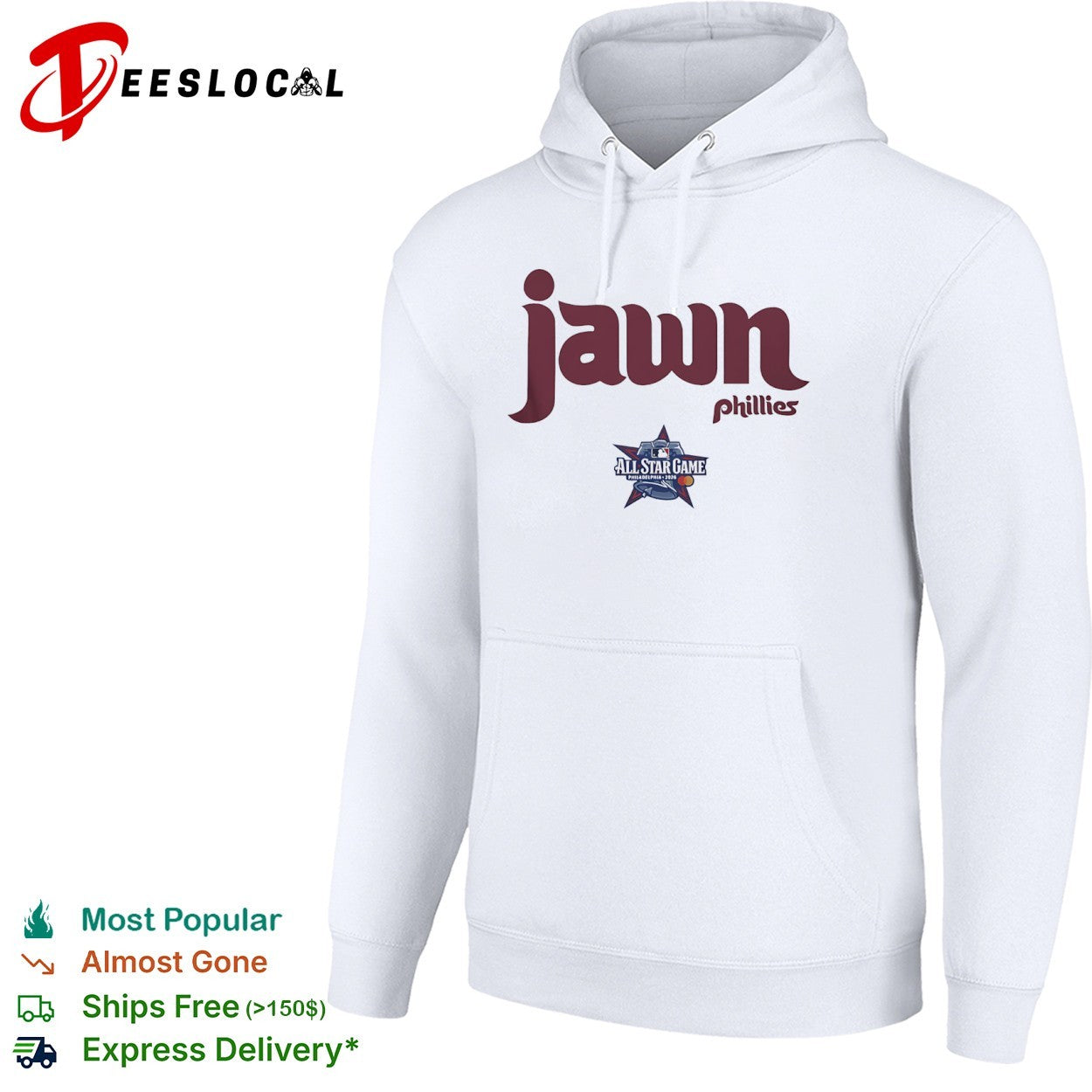 Jawn Philadelphia Phillies 2026 MLB All-Star Game shirt