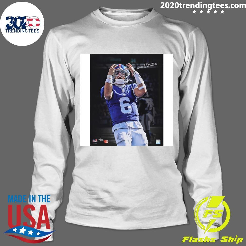 Jaxson Dart New York Giants Signature Shirt