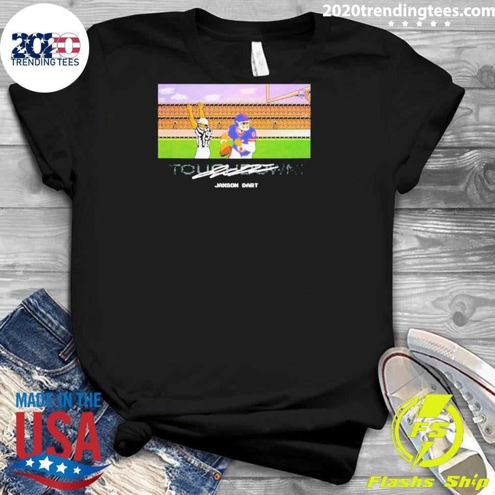 Jaxson Dart Nfl Tecmo Super Bowl Games Shirt
