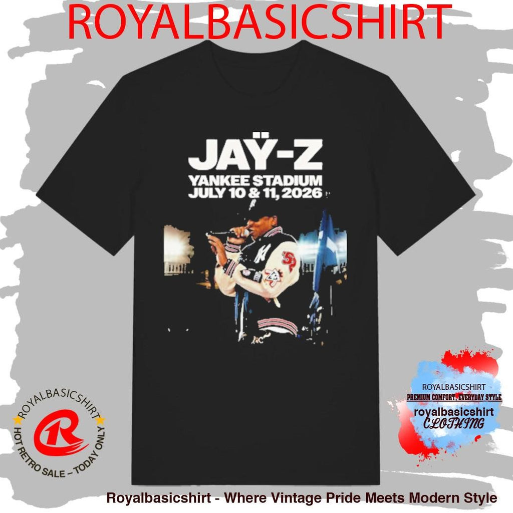 Jay Z 2 Nights Celebrates Iconic Albums Reasonable Doubt July 10 And The Blueprint July 11 2026 At Yankee Stadium Shirt