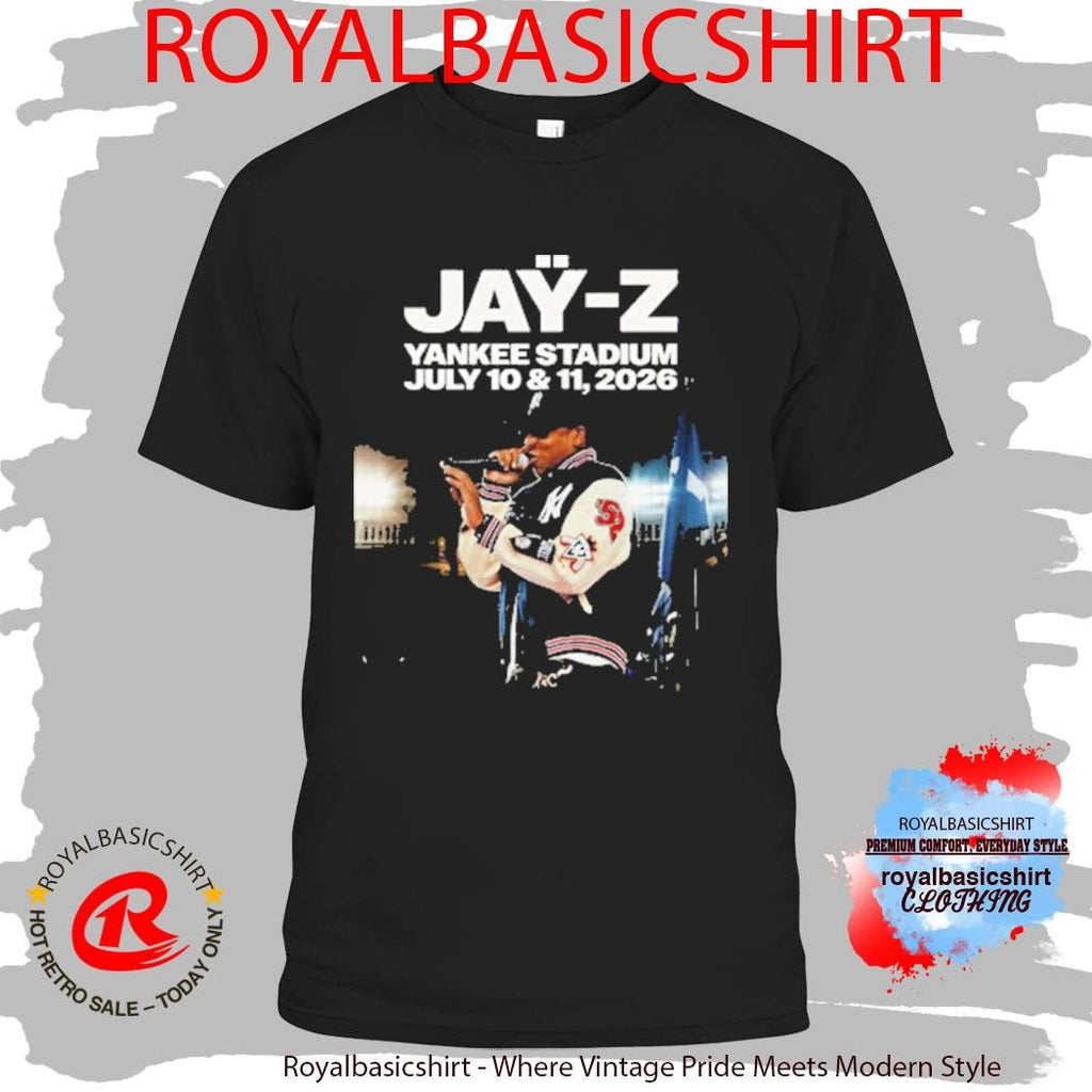 Jay Z 2 Nights Celebrates Iconic Albums Reasonable Doubt July 10 And The Blueprint July 11 2026 At Yankee Stadium Shirt