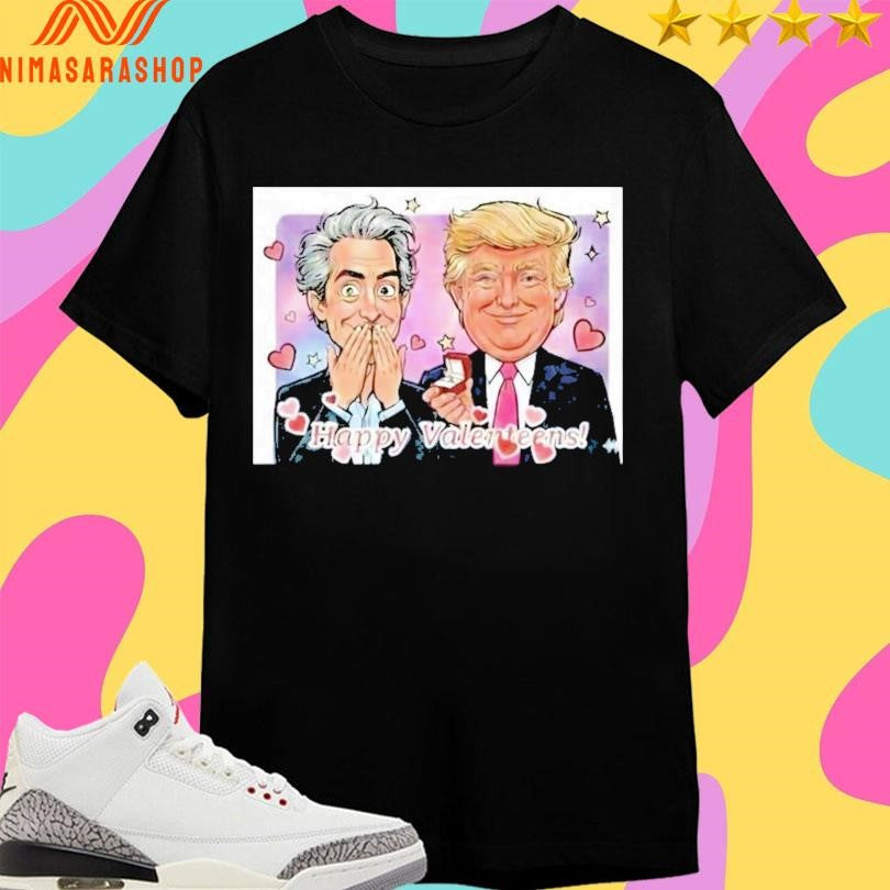 Jeffrey Epstein &amp; Donald Trump Graphic Shirts
