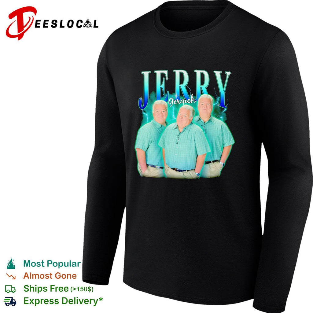 Jerry Gergich Parks and Recreation 90s Vintage Style Aesthetic Shirt