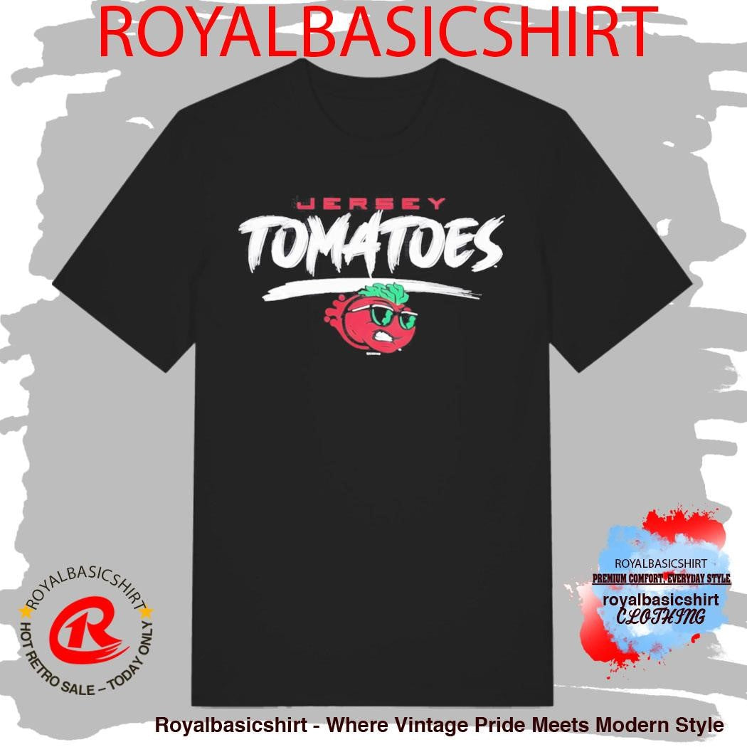 Jersey Shore BlueClaws Jersey Tomatoes Shirt