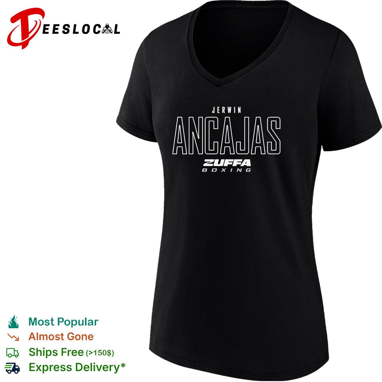 Jerwin Ancajas Zuffa boxing shirt