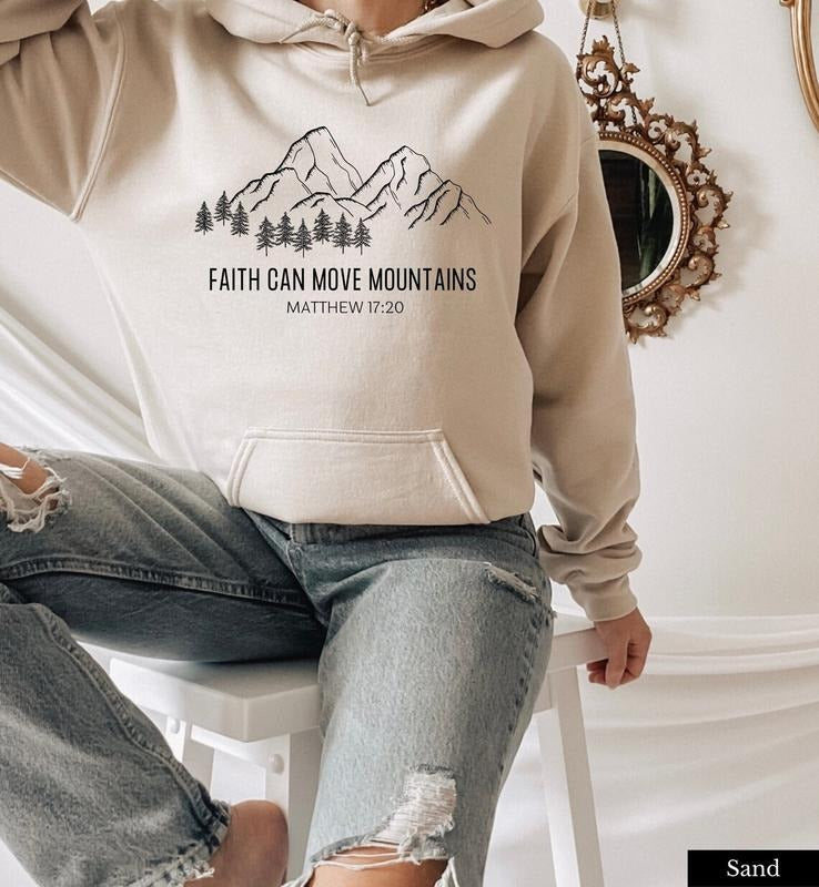 Jesus Hoodie Faith Sweatshirts Christian Hoodie Christian Hoodies Christian Sweatshirt Cotton Sweaters Shirt