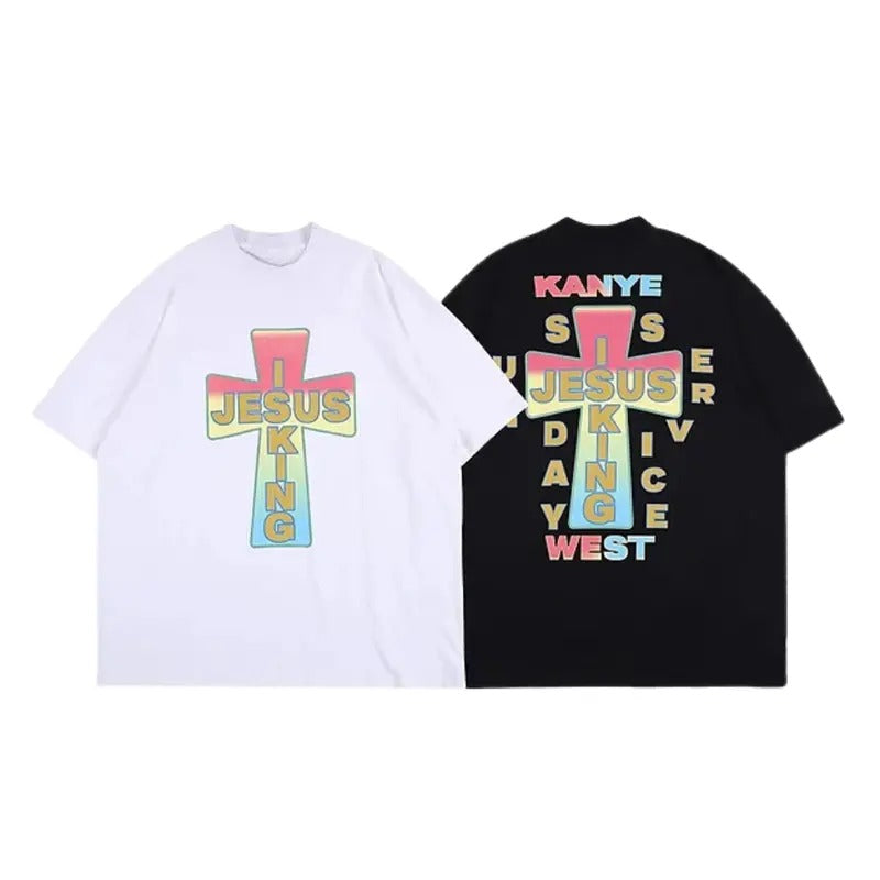 Jesus Is King T-shirt, Cotton Crew Neck T-Shirt,   Gift for Him,  Gift for Her, Clothes for Daily Wear Hoodie, Sweatshirt