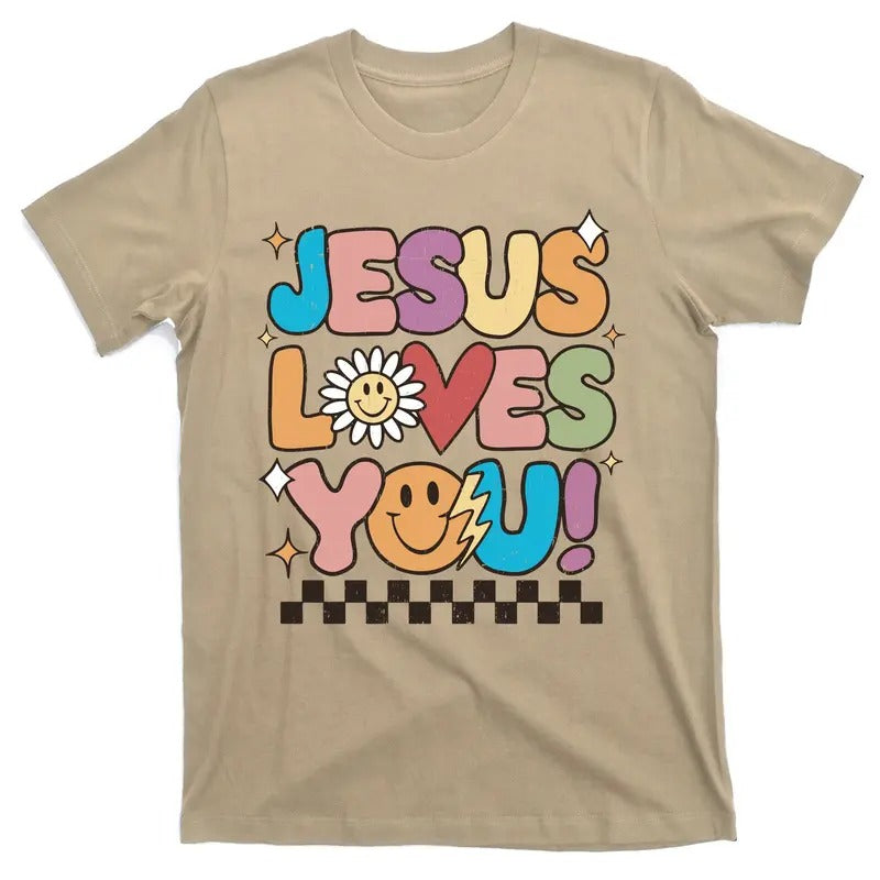 Jesus Loves You Come To Christ Our Lord Christian Catholic T-Shirt Unisex Short Sleeve Tee Hoodie Sweatshirt