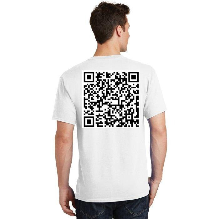 Jesus Loves You QR Code Scan Me Front and Back Christian Faith T-Shirt Hoodie Sweatshirt | PrintMintTees.com