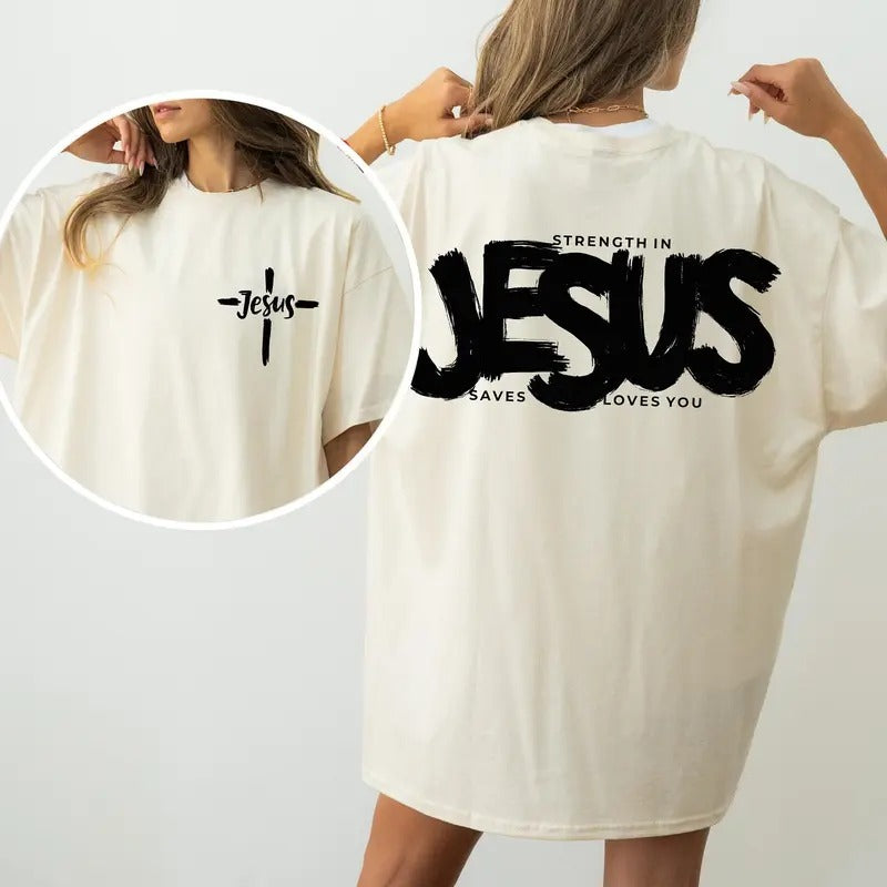 Jesus Loves You Tees Religious Shirt Religious Gift Christian Gift Jesus T-shirt Christian Shirt Aesthetic Clothes Bible...