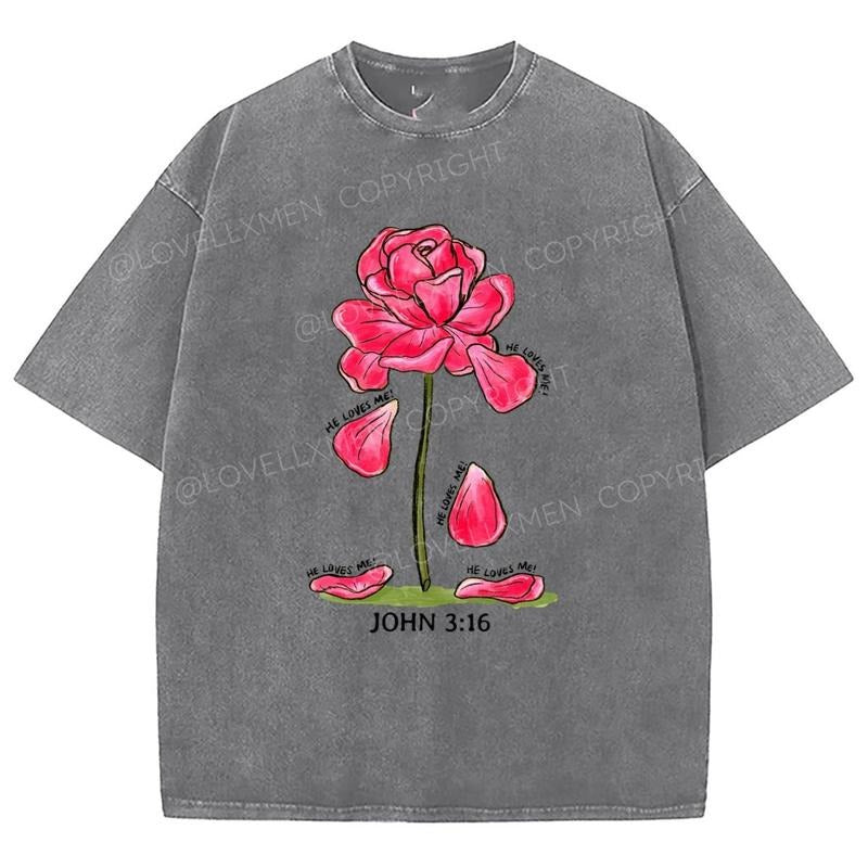 Jesus Loves You Unixes Washed T-Shirt, Christian Jesus  t shirts, Vintage 90s Graphic Tee Gift Cotton Top, Mineral color...
