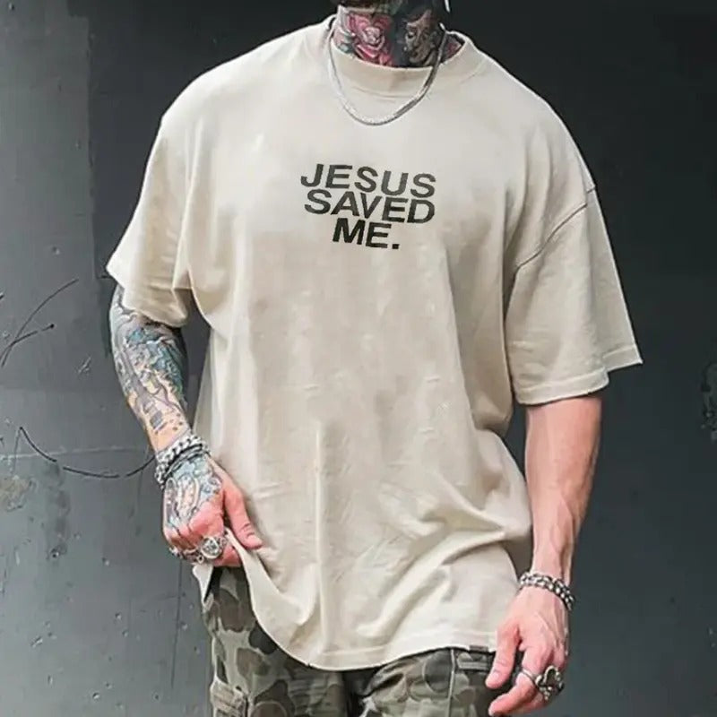 Jesus Save Me Crew T-shirt Menswear Top Tshirt Streetwear Hoodie Sweatshirt | PrintMintTees.com