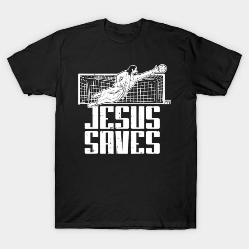 Jesus Saves Christian T-Shirt - Soft & Comfortable Fit style 02 Hoodie Sweatshirt | PrintMintTees.com