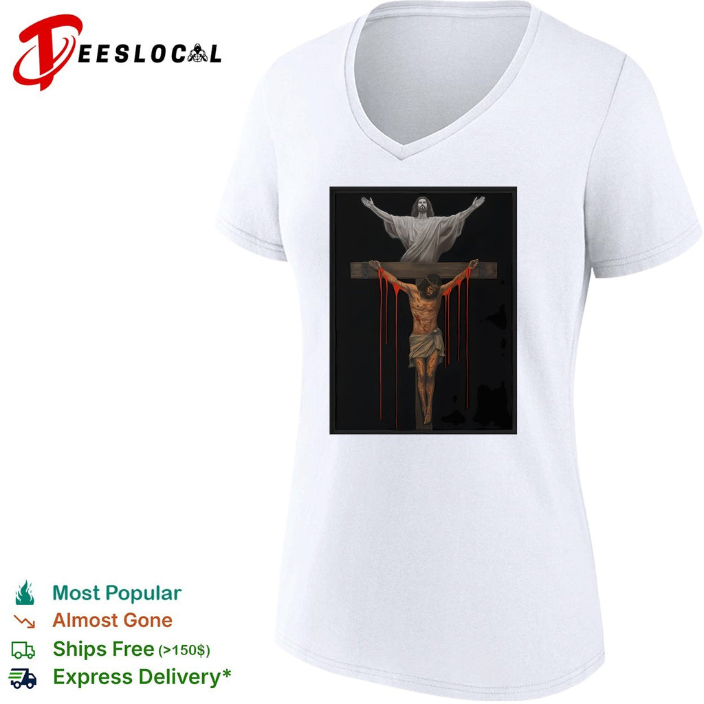 Jesus ascending from the cross blood shirt