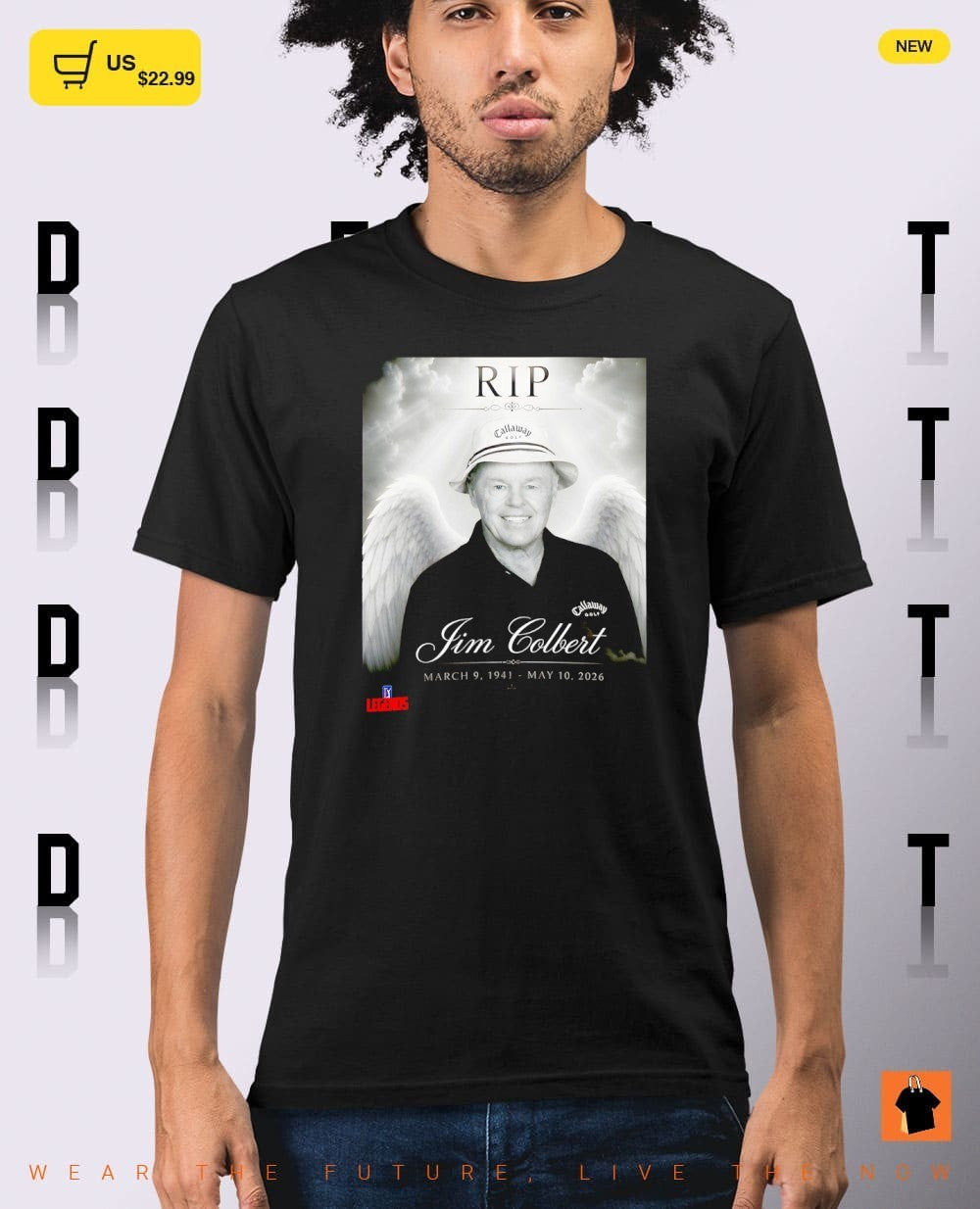 Jim Colbert RIP 1941 2026 Legends shirt