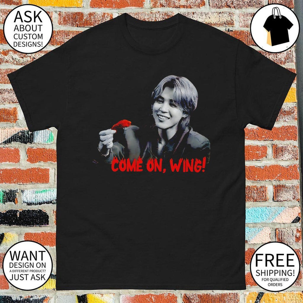 Jimin BTS Kpop Arirang Tour 2026 come on wing shirt