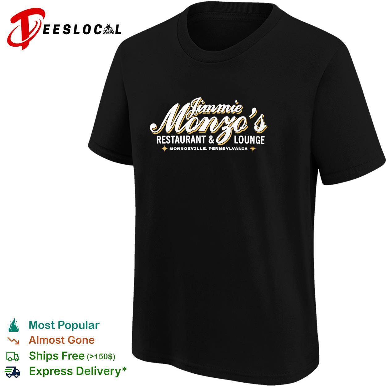 Jimmie Monzo’s Restaurant and Lounge Monroeville Pennsylvania shirt