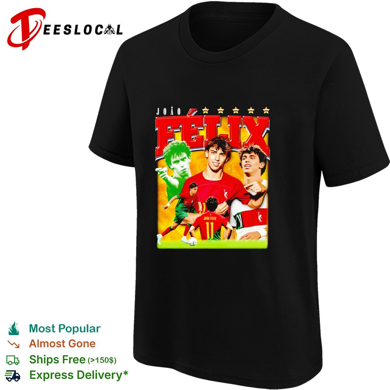 Joao Felix Portugal collage shirt