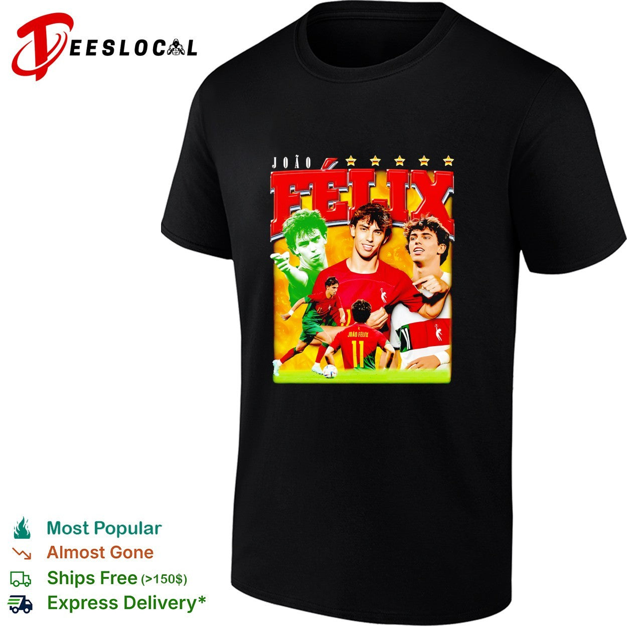 Joao Felix Portugal collage shirt