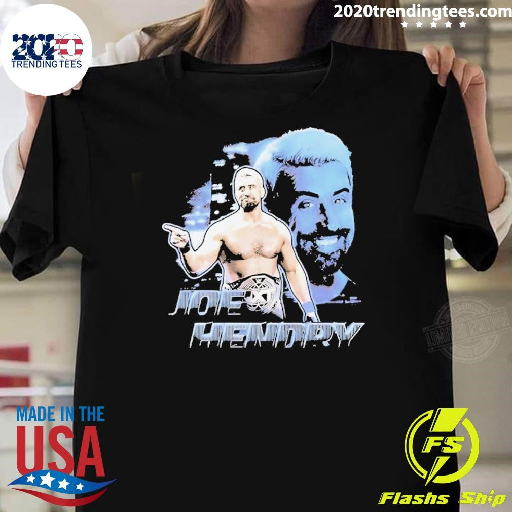 Joe Hendry Wwe Collage Grunge Vintage Shirt
