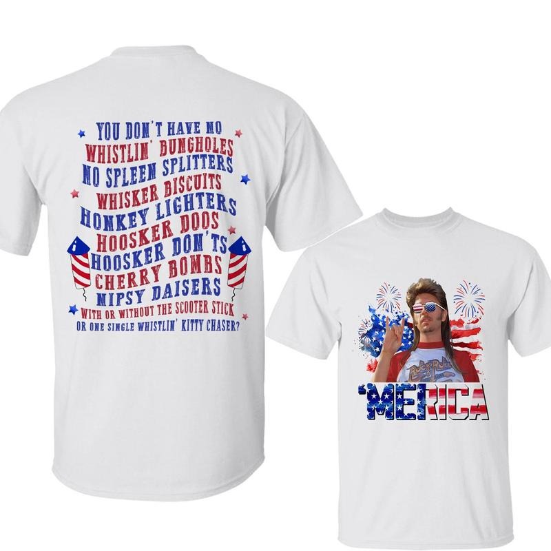 Joeee Dirt Merica July 4th Shirt, Funny J0e Dirt 4th Of July Shirt, J0e Dirt Merica 2 Sides Tshirt, Independence Day...