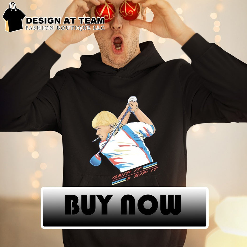 John Daly Golf Of America 4th Of July Grip It And Rip It Golf shirt