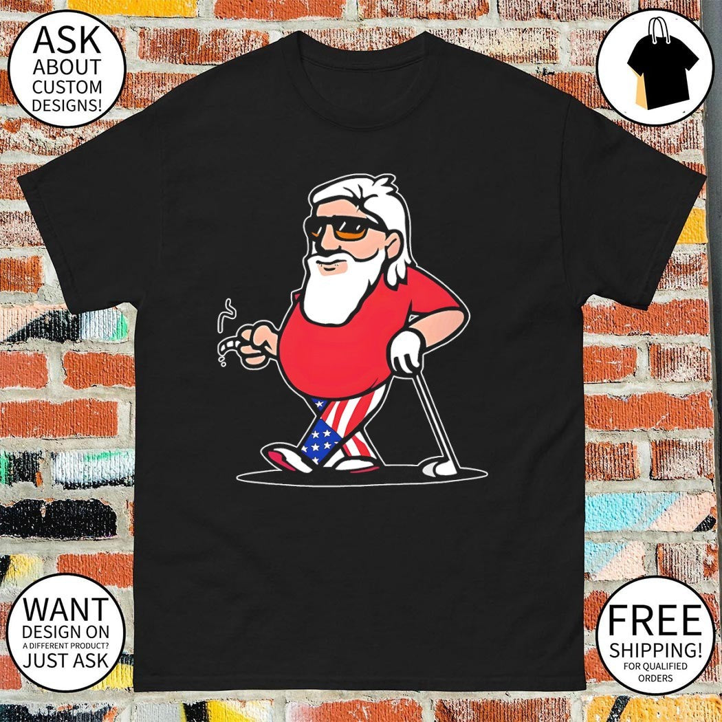John Daly cartoon Grip It And Rip It Golf Work From Home shirt