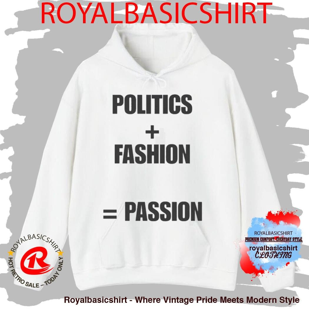 John F Kennedy Jr Politics Fashion Passion Shirt